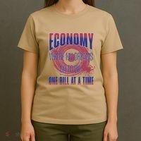 Sarcastic Money Woes Cynical Economy Joke T-Shirt thumb 4
