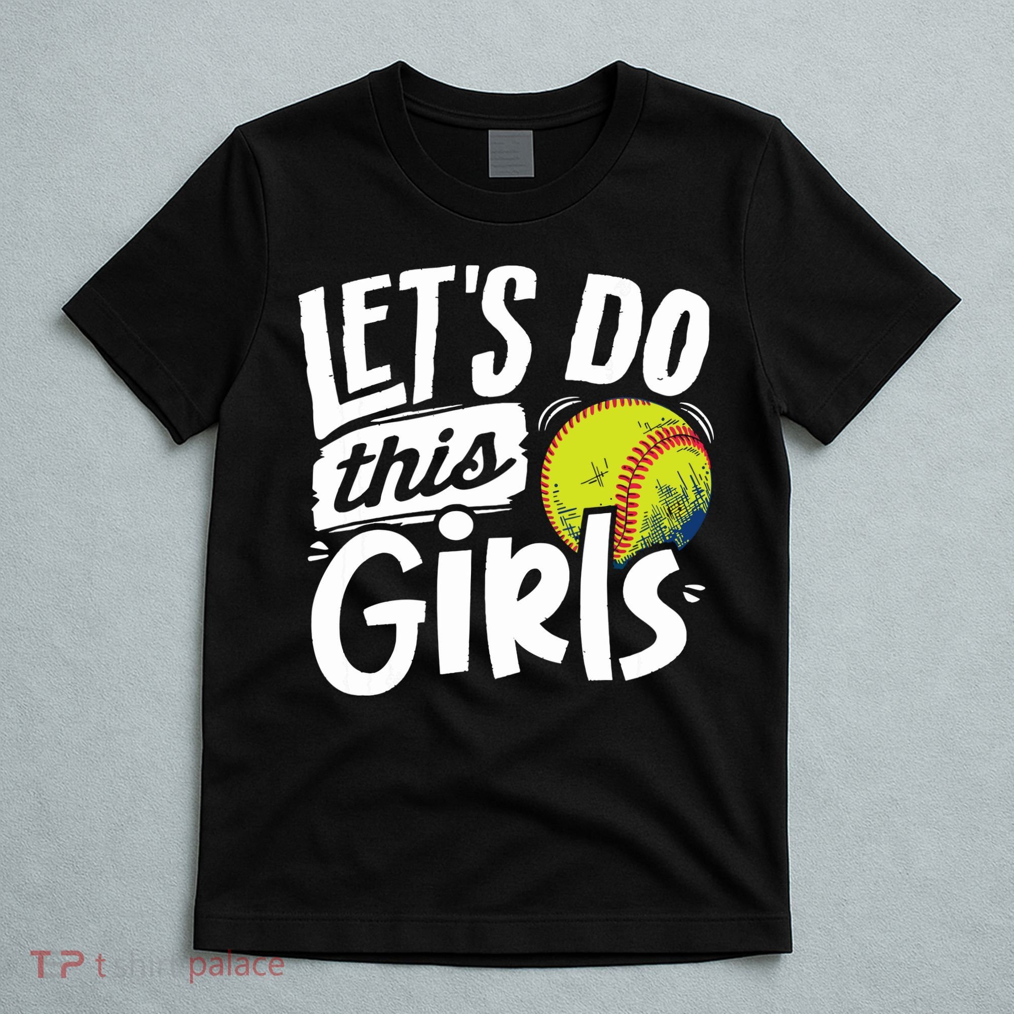 Softball Mom Women Girl Softball Lover T-Shirt