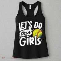 Softball Mom Women Girl Softball Lover Women's Tank Top thumb 3