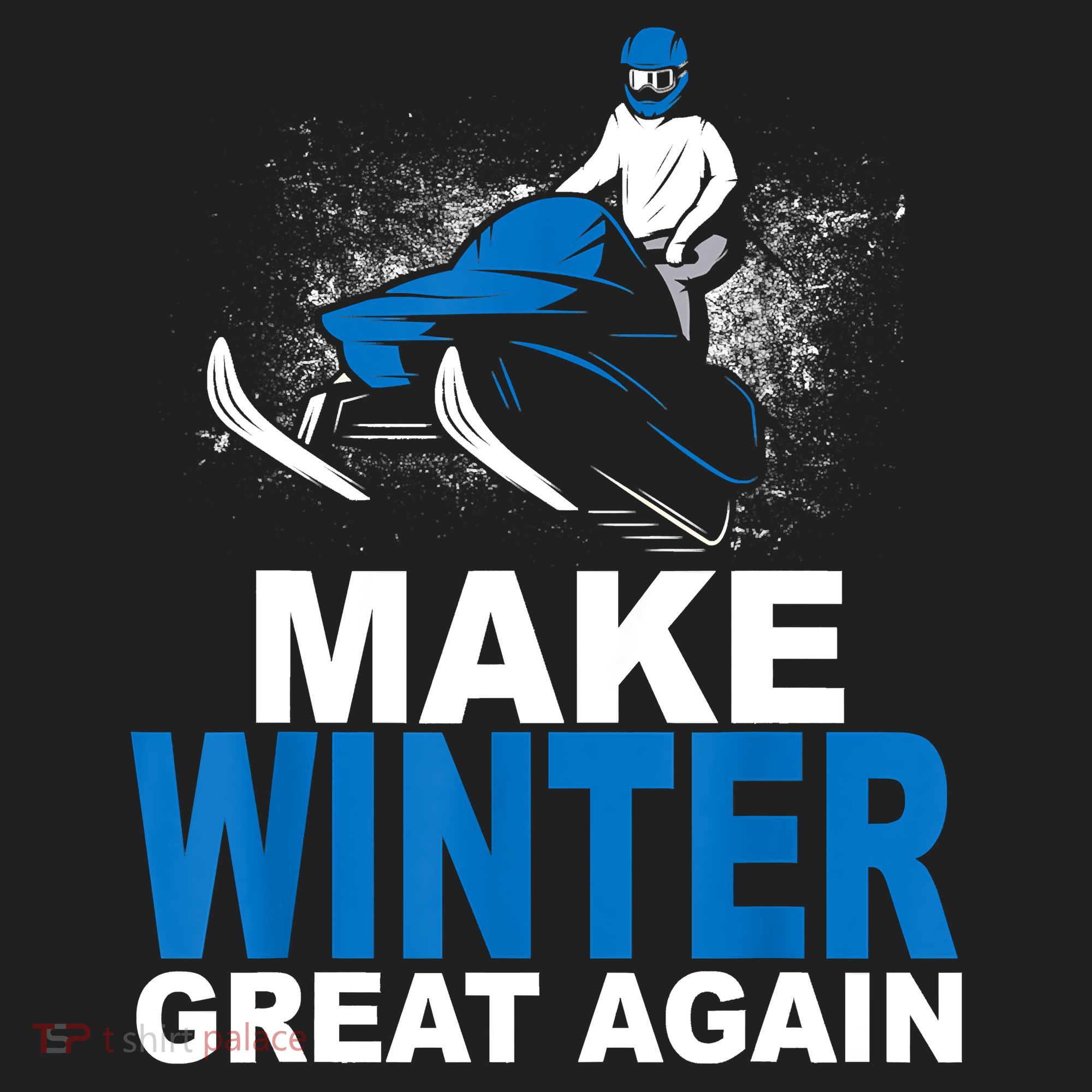 Snowmobile Make Winter Great Again Snowmobiling Gifts Women's Sweatshirt