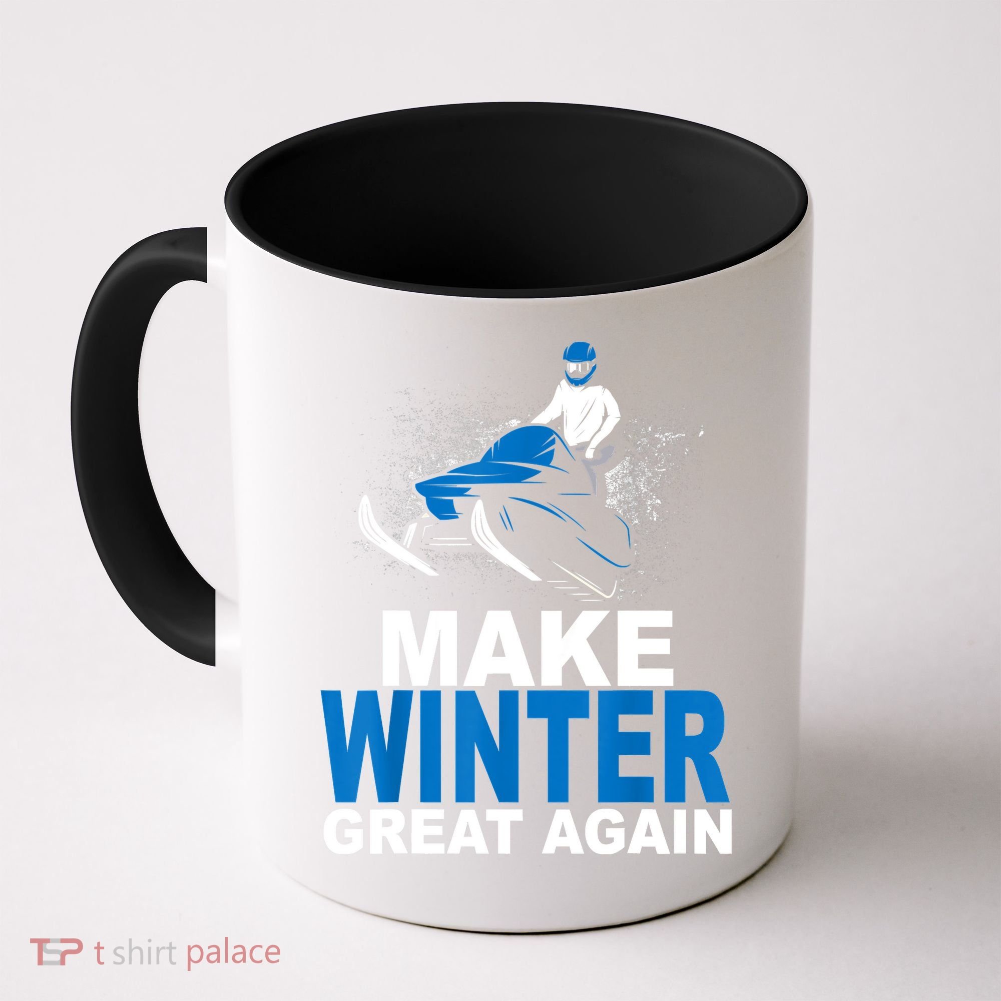 Snowmobile Make Winter Great Again Snowmobiling Gifts Coffee Mug