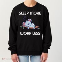 Sleep More Work Less Women's Sweatshirt thumb 0