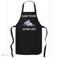 Sleep More Work Less Apron thumb 0