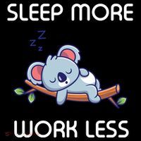 Sleep More Work Less Women's Tank Top thumb 5