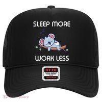 Sleep More Work Less Hat thumb 0