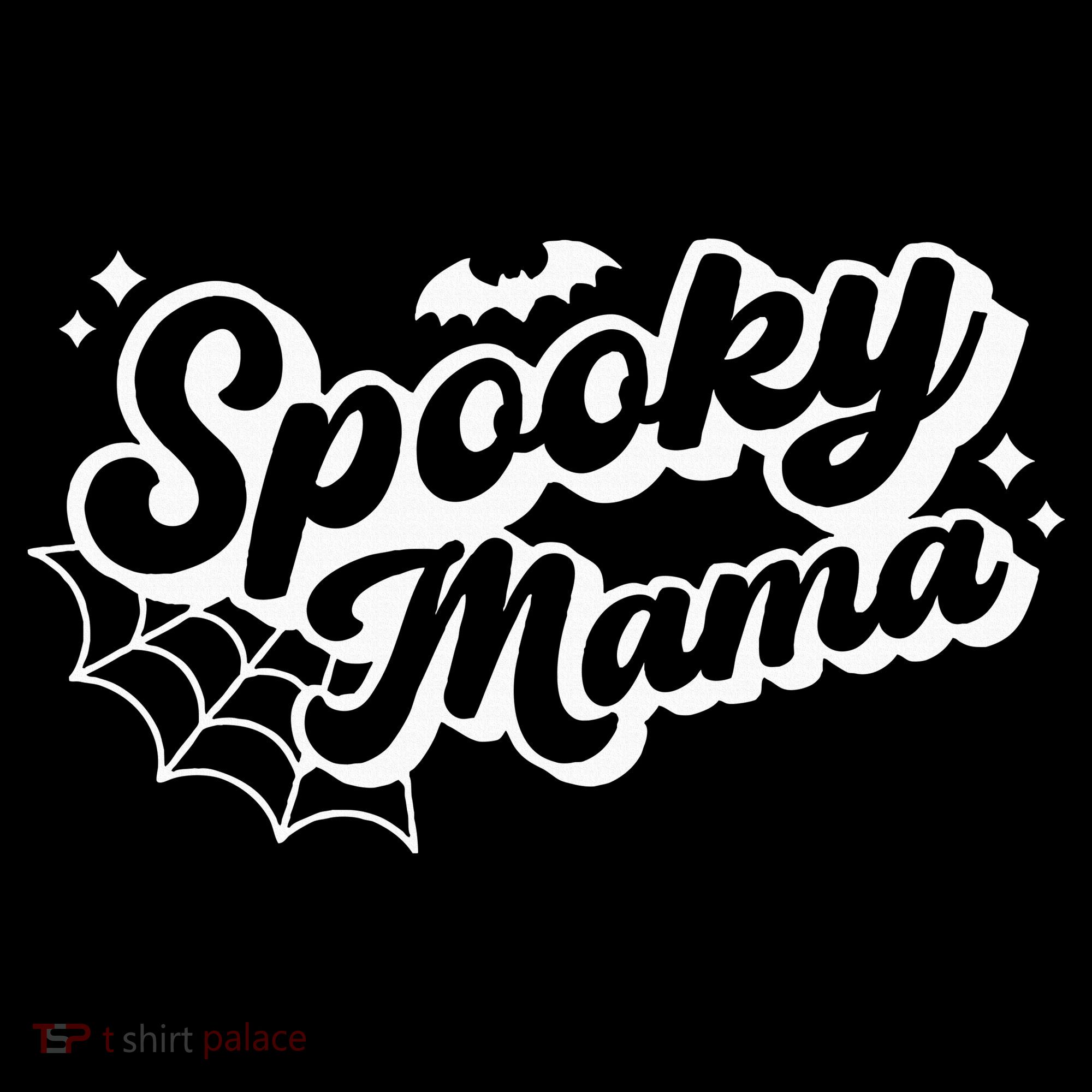 Spooky Mama Women Witch Mom Halloween T-Shirt
