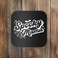 Spooky Mama Women Witch Mom Halloween Coaster thumb 0