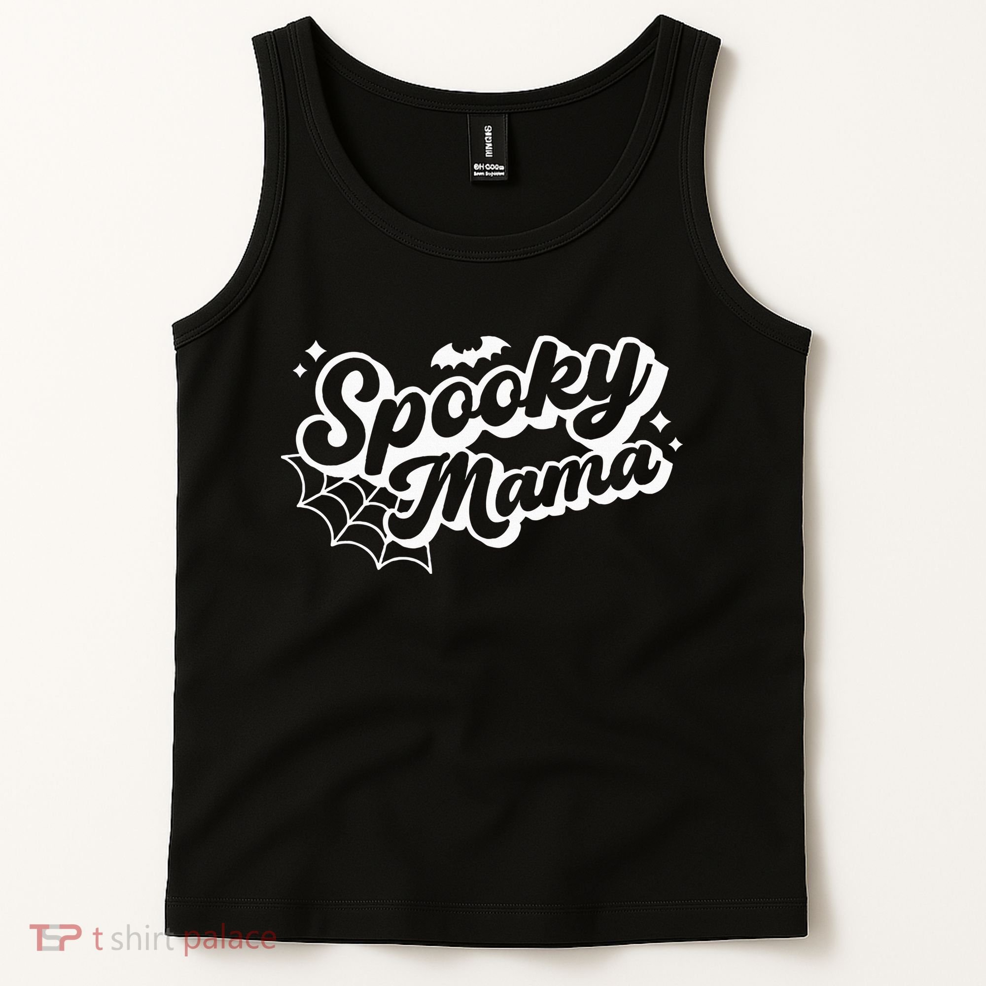Spooky Mama Women Witch Mom Halloween Tank Top