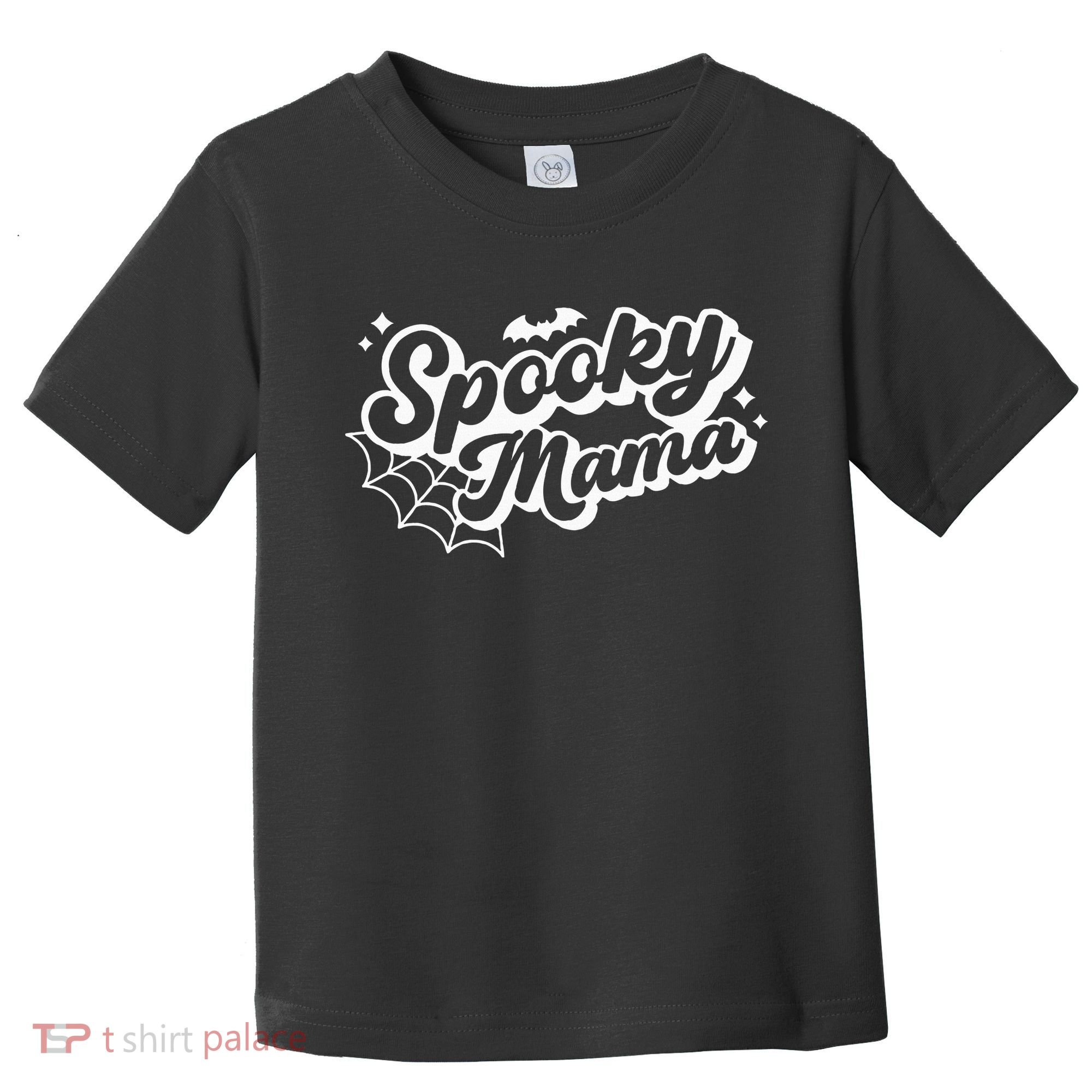 Spooky Mama Women Witch Mom Halloween Toddler T-Shirt
