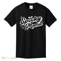 Spooky Mama Women Witch Mom Halloween Kids T-Shirt thumb 0