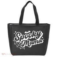 Spooky Mama Women Witch Mom Halloween Tote Bag thumb 0