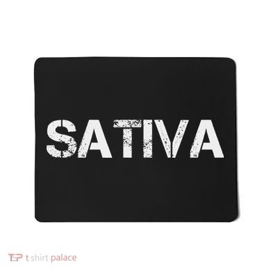 Sativa Marijuana Weed Cannabis Pot Smoker Mousepad