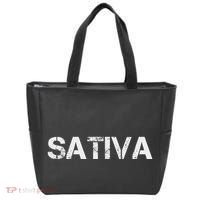 Sativa Marijuana Weed Cannabis Pot Smoker Tote Bag thumb 0