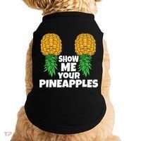 Show Me Your Pineapples Swinger Upside Down Pineapple Men Doggie Tank thumb 0
