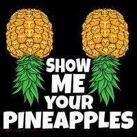 Show Me Your Pineapples Swinger Upside Down Pineapple Men T-Shirt thumb 7