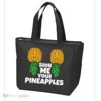 Show Me Your Pineapples Swinger Upside Down Pineapple Men Tote Bag thumb 3