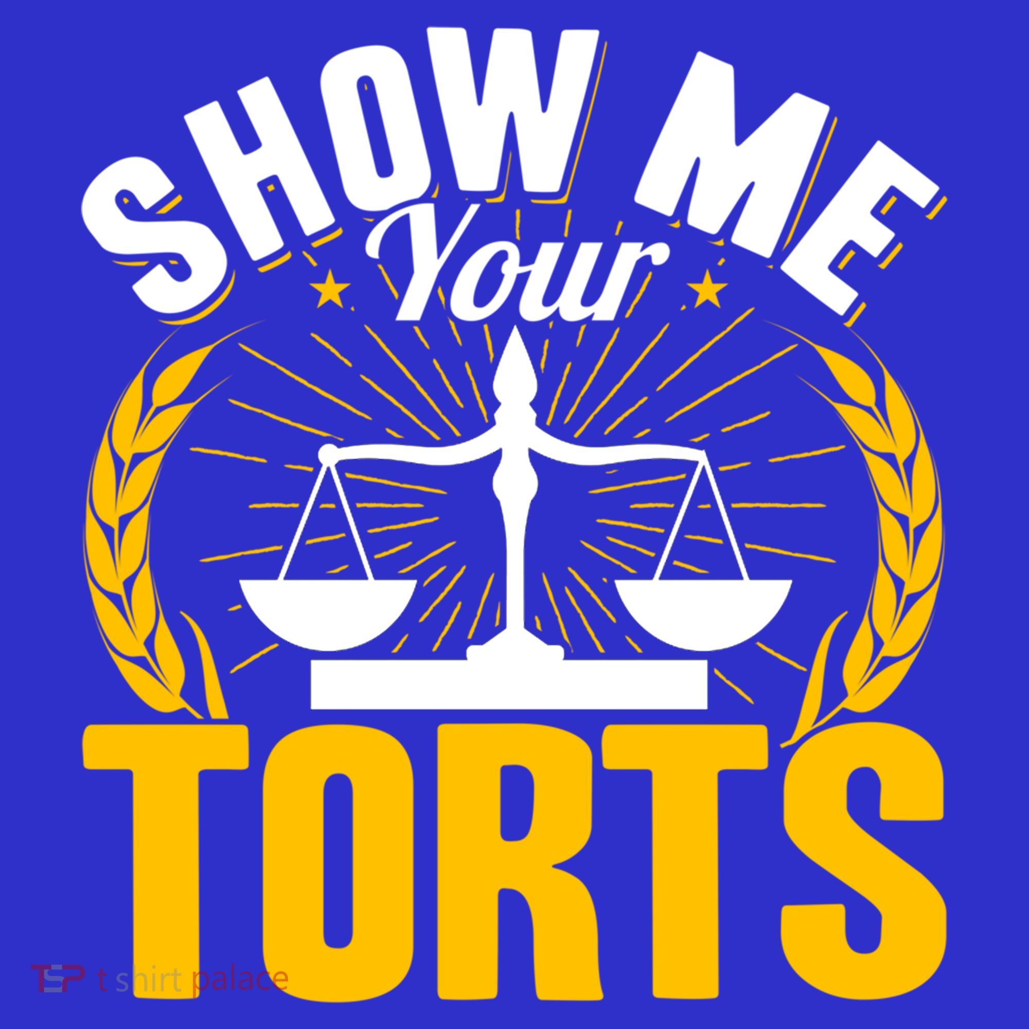 Show Me Your Torts Funny Lawyer Attorney Great Gift Visor