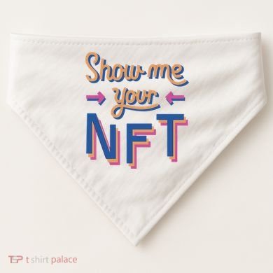 Show Me Your NFT USA-Made Doggie Bandana