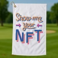 Show Me Your NFT Golf Towel thumb 1