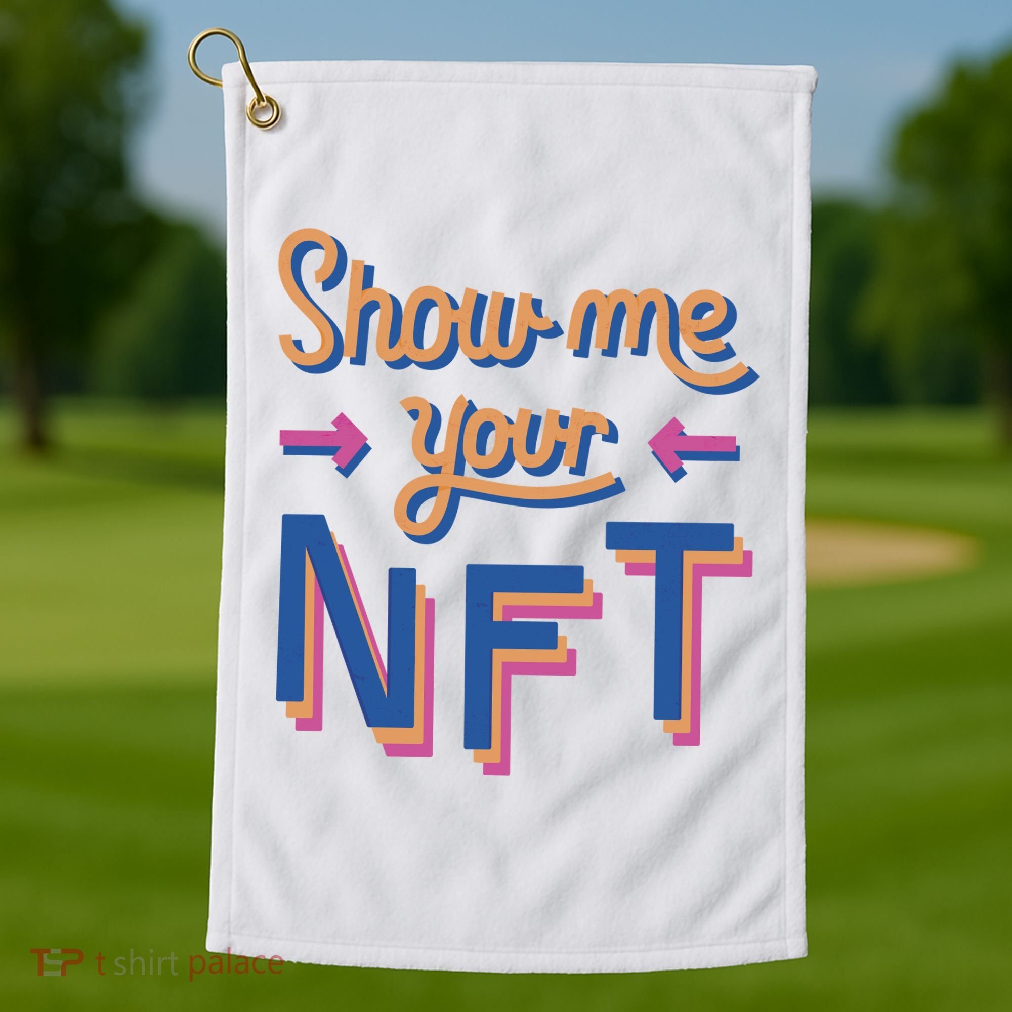 Show Me Your NFT Golf Towel