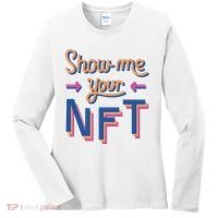 Show Me Your NFT Women's Long Sleeve Shirt thumb 0