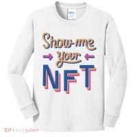 Show Me Your NFT Kids Long Sleeve Shirt thumb 0