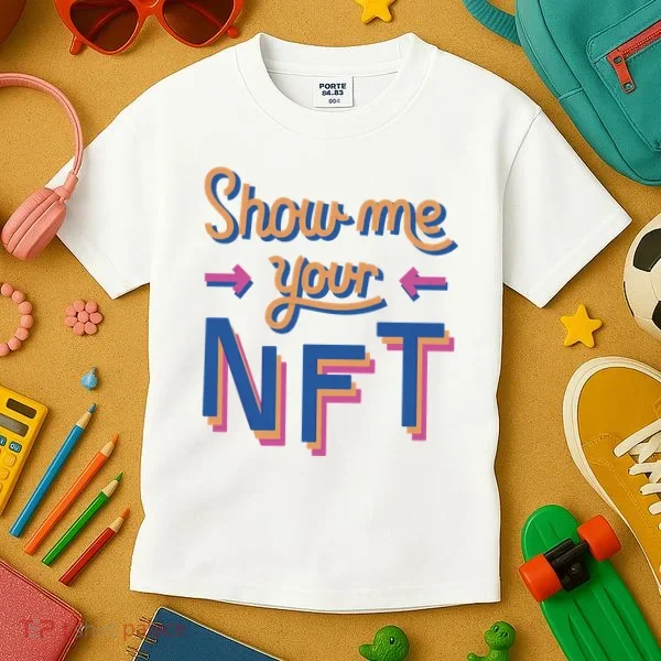 Show Me Your NFT Kids T-Shirt