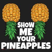 Show Me Your Pineapples Swinger Upside Down Pineapple Cool Gift Hat thumb 2