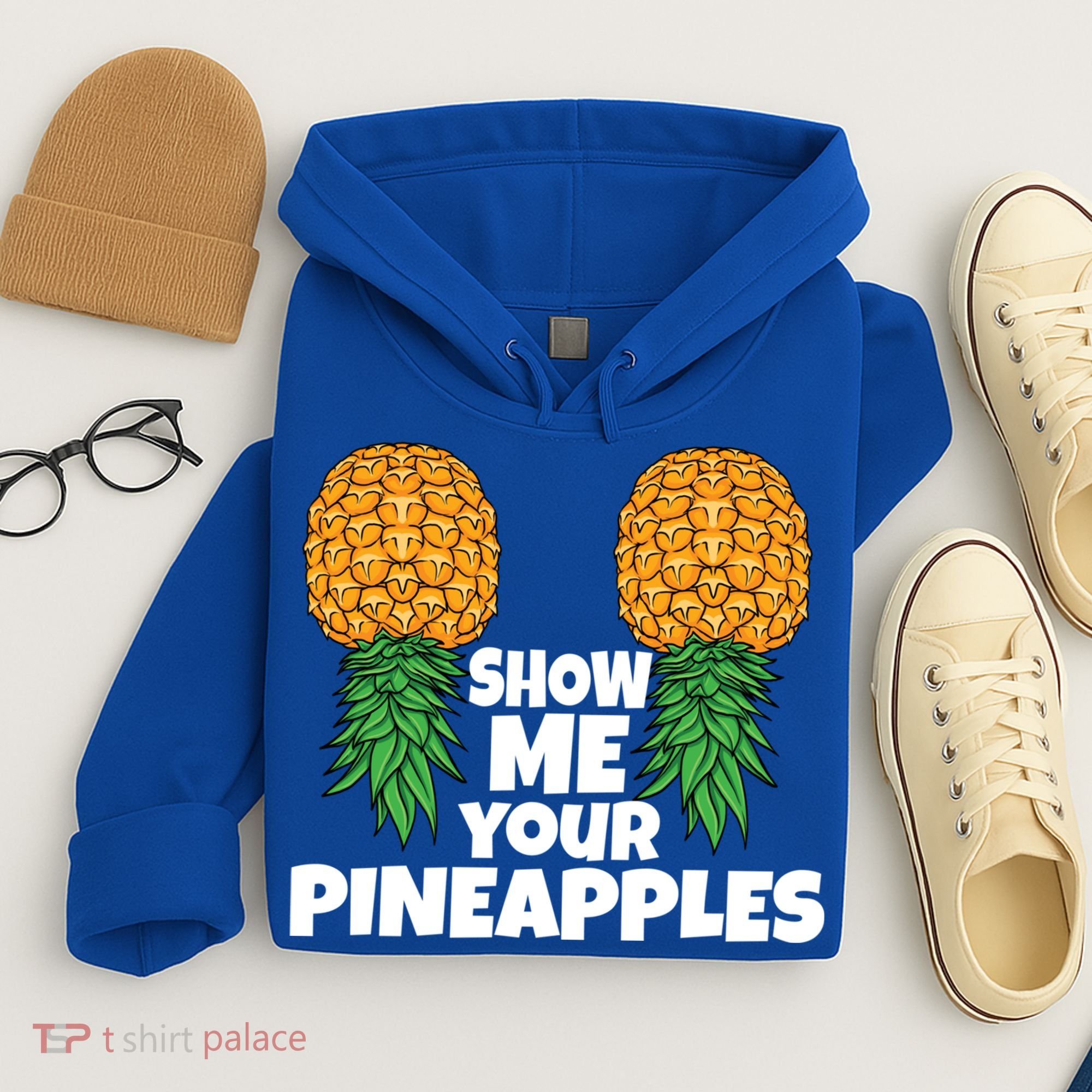 Show Me Your Pineapples Swinger Upside Down Pineapple Cool Gift Hoodie