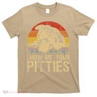 Show Me Your Pitties Funny Pitbull Dog Lovers Retro Vintage T-Shirt thumb 0