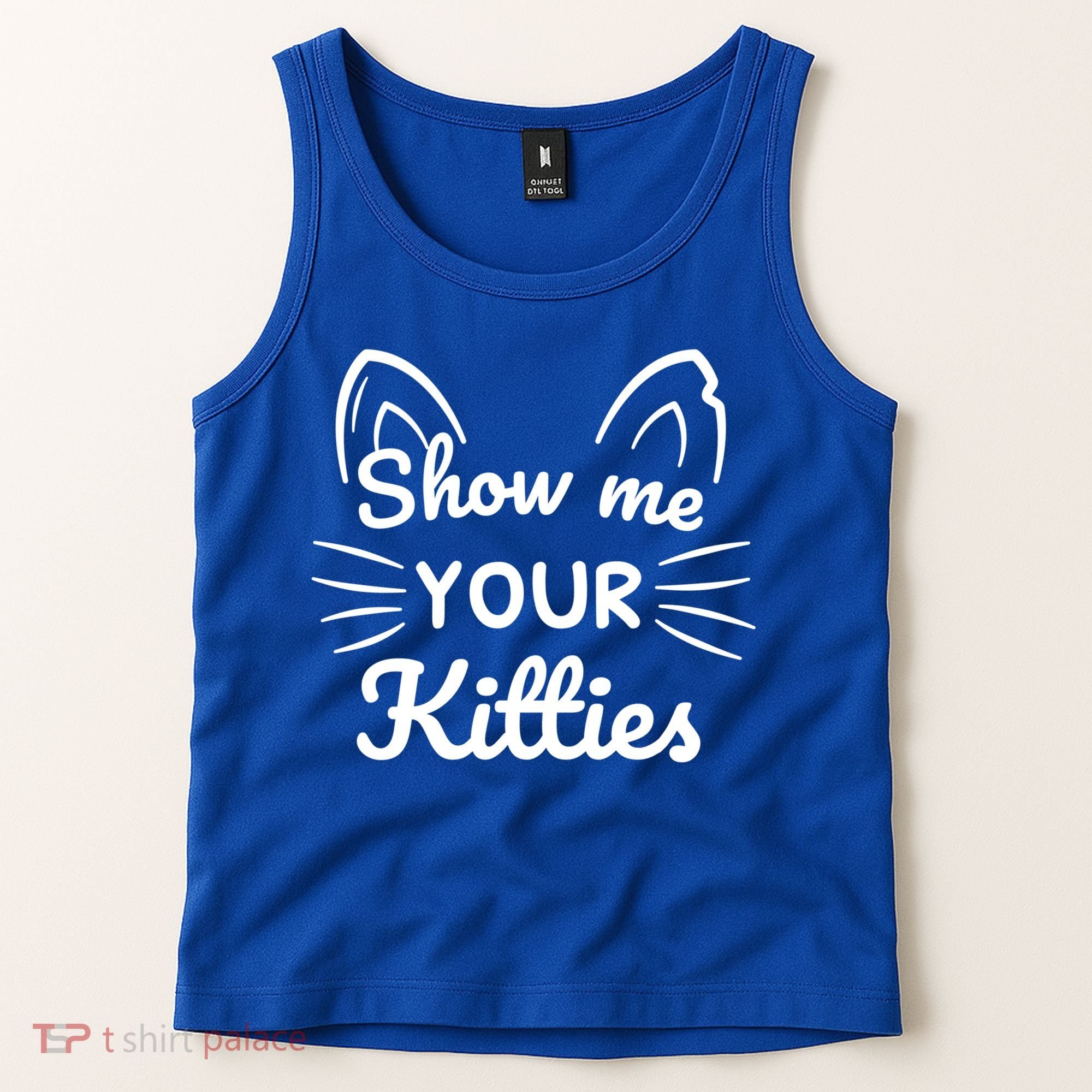 Show Me Your Kitties Dirty Cat Pun Gift Tank Top