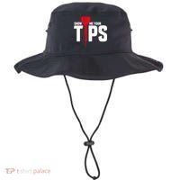 Show Me Your Tips Gift Funny Dart Quote Meme Gift Bucket Hat thumb 0