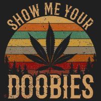 Show Me Your Doobies Weed Cannabis Marijuana 420 Stoner Hat thumb 2