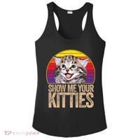 Show Me Your Kitties Great Gift Ladies PosiCharge Competitor Racerback Tank thumb 0
