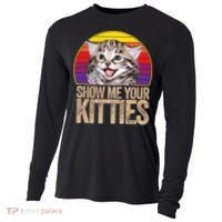 Show Me Your Kitties Great Gift Cooling Performance Long Sleeve Crew thumb 0