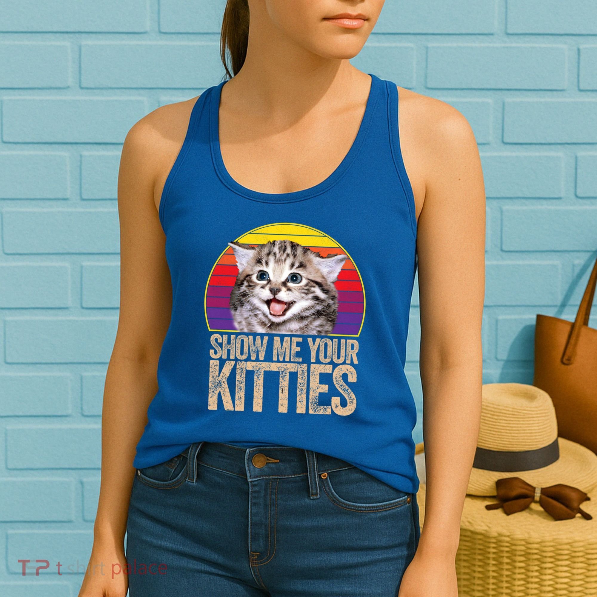 Show Me Your Kitties Great Gift Women's Tank Top