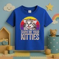 Show Me Your Kitties Great Gift Toddler T-Shirt thumb 3