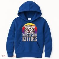 Show Me Your Kitties Great Gift Kids Hoodie thumb 0