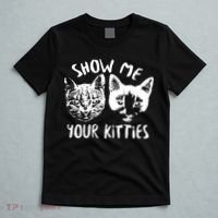 Show Me Your Kitties Funny Cat Lover T-Shirt thumb 5