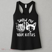 Show Me Your Kitties Funny Cat Lover Women's Tank Top thumb 3