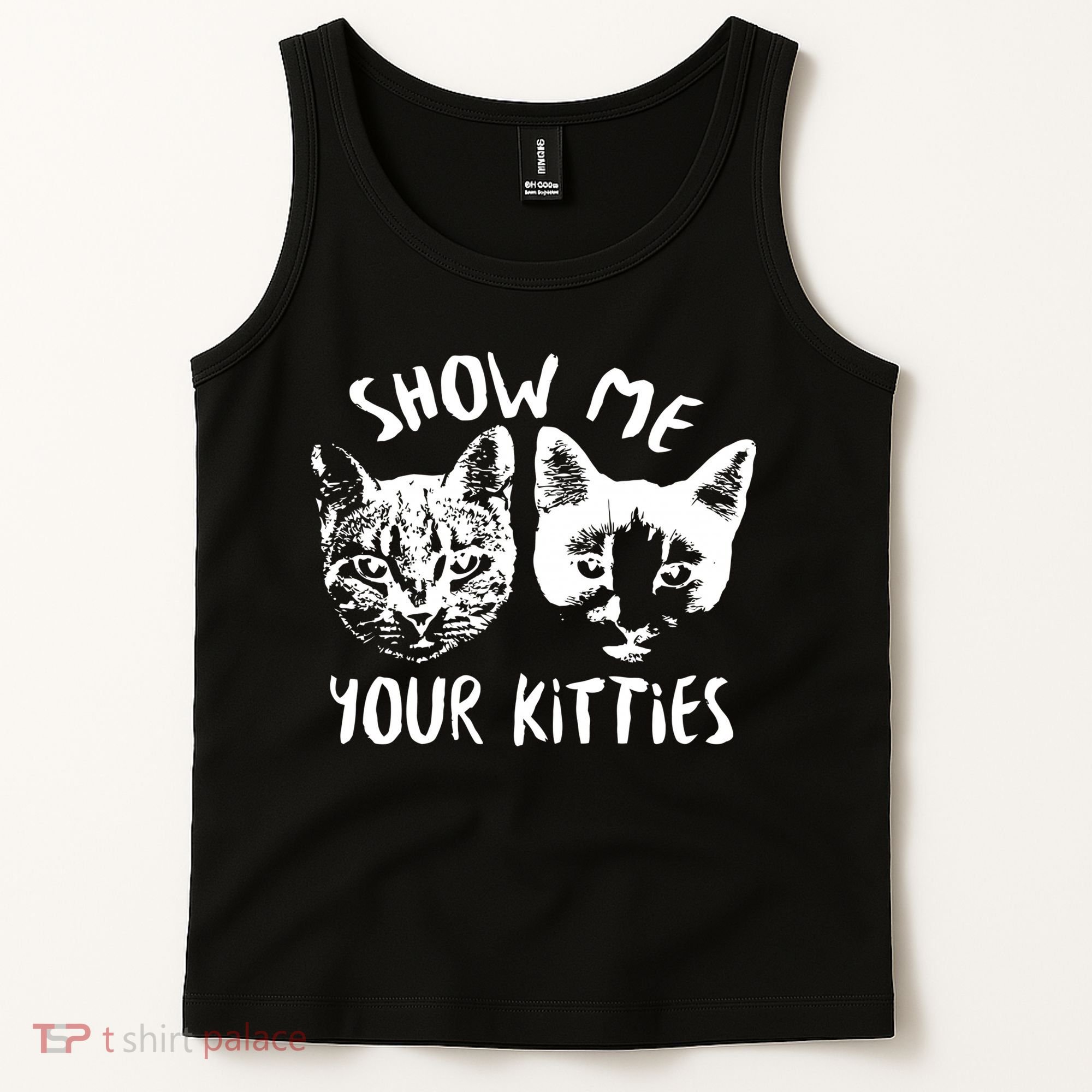 Show Me Your Kitties Funny Cat Lover Tank Top
