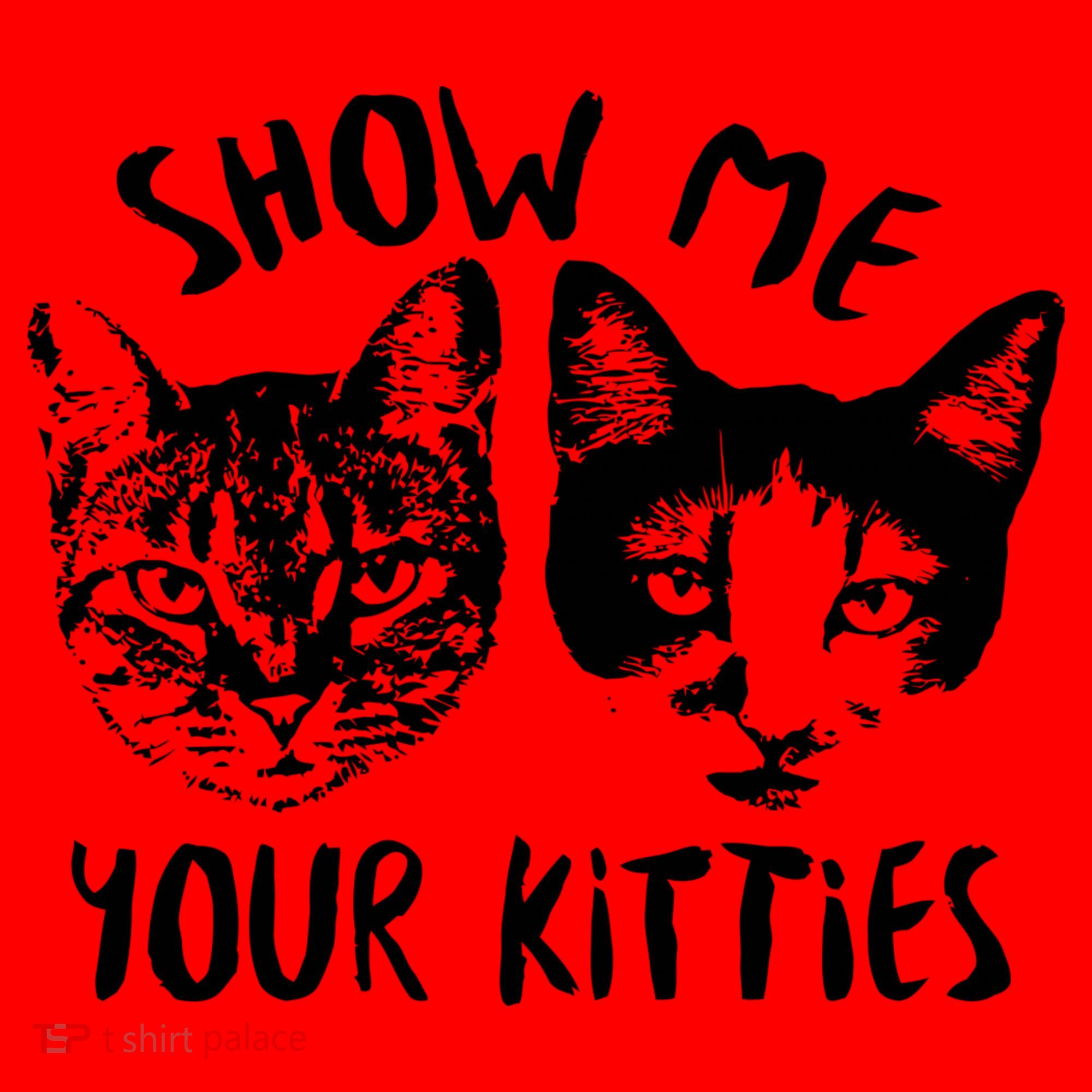 Show Me Your Kitties Funny Cat Lover Santa Hat