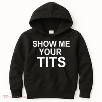 Show Me Your Tits Kids Hoodie thumb 0