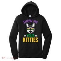 Show Me Your Kitties Funny Mardi Gras Carnival Women's Hoodie thumb 0