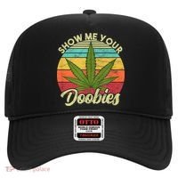 Show Me Your Doobies Marijuana Weed Cannabis Hat thumb 0
