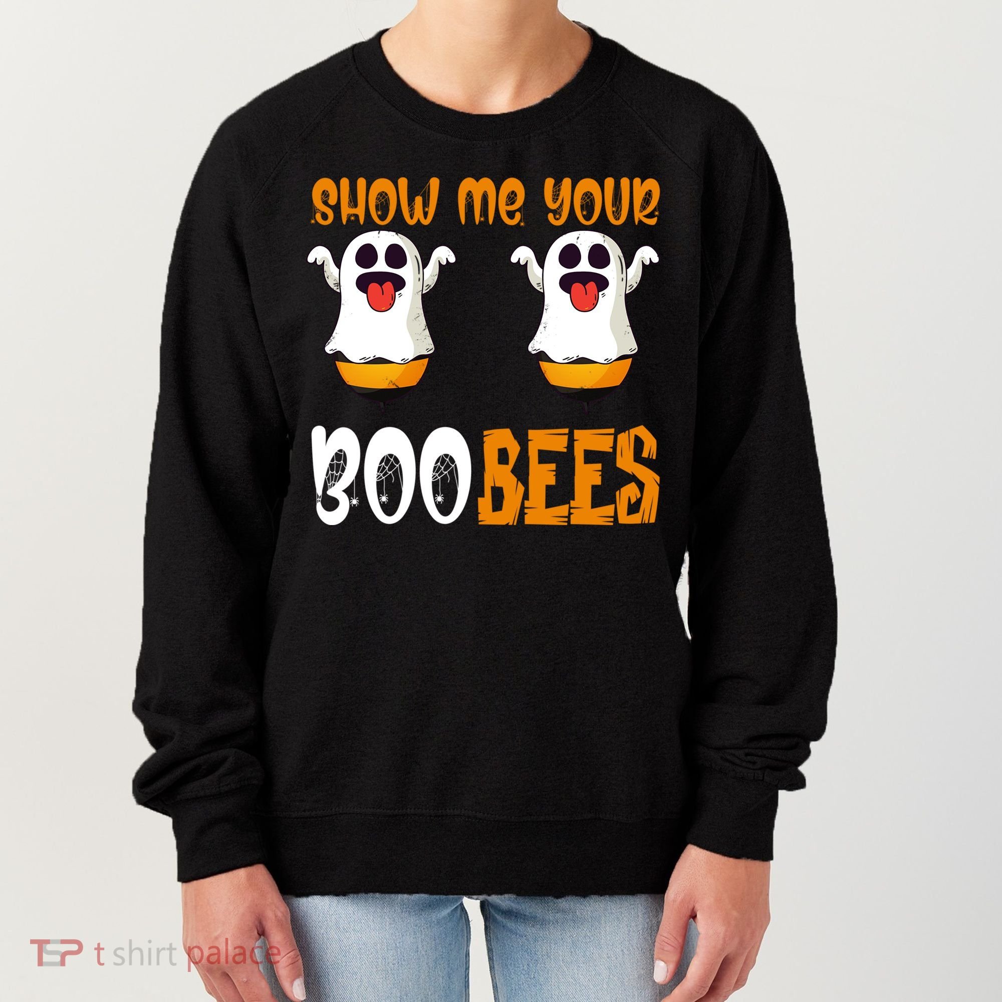 Show Me Your Boo Bees Matching Couples Halloween Costume Cute Gift Women's Sweatshirt