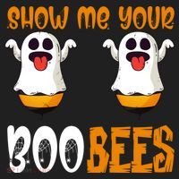 Show Me Your Boo Bees Matching Couples Halloween Costume Cute Gift Women's Sweatshirt thumb 2