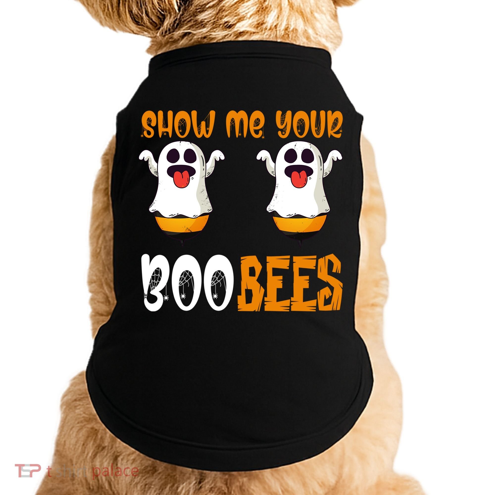 Show Me Your Boo Bees Matching Couples Halloween Costume Cute Gift Doggie Tank