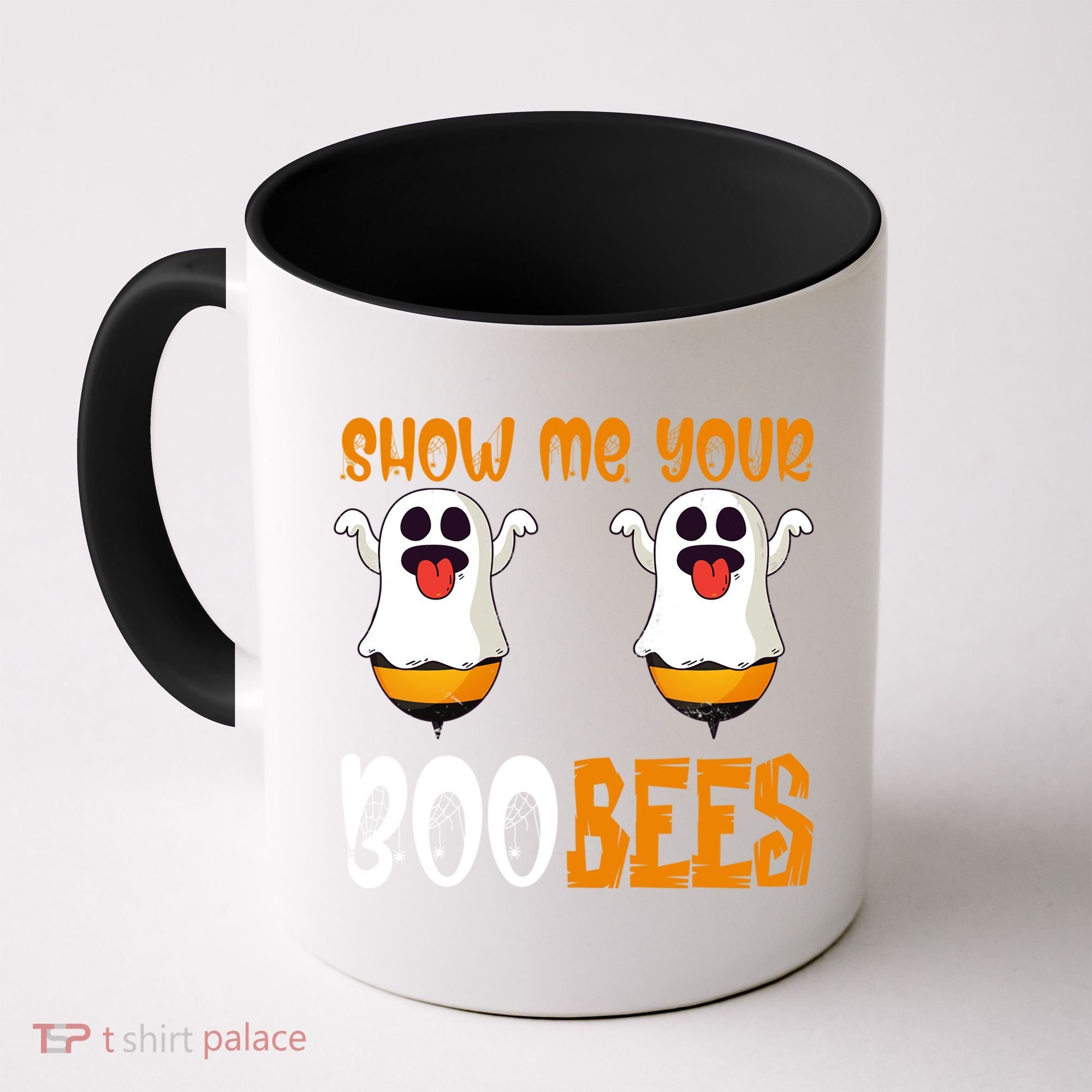 Show Me Your Boo Bees Matching Couples Halloween Costume Cute Gift Coffee Mug