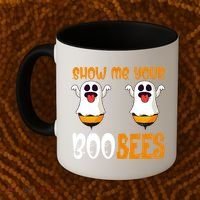 Show Me Your Boo Bees Matching Couples Halloween Costume Cute Gift Coffee Mug thumb 2